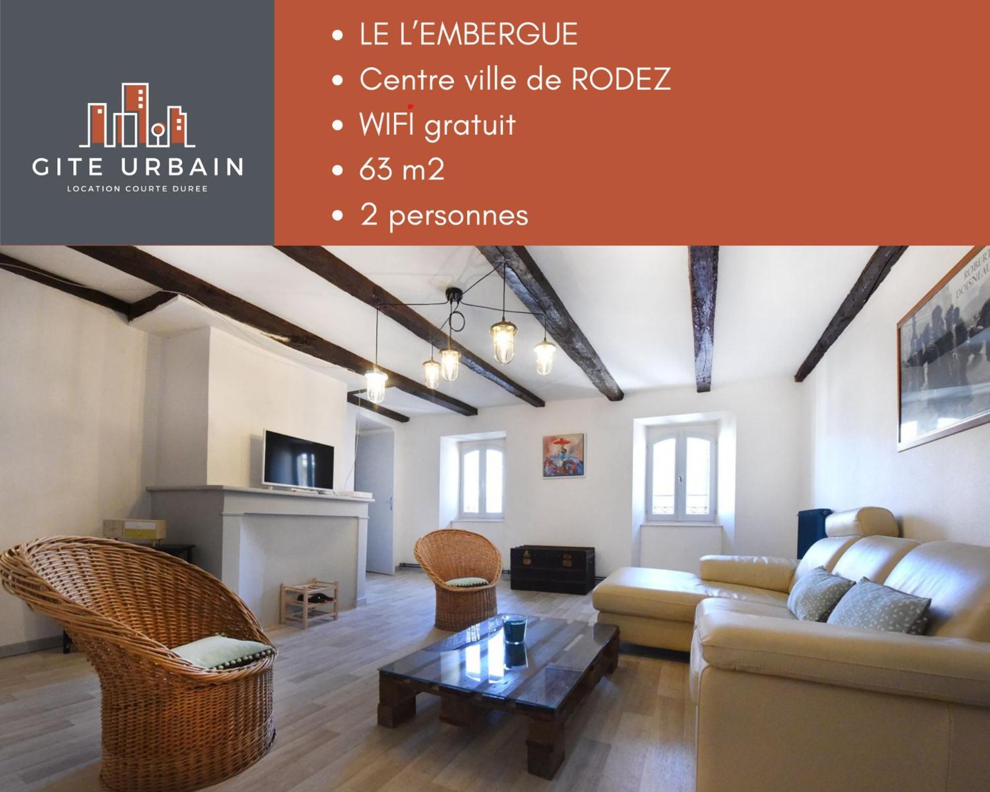 Hyper Centre - Cosy Appartement Avec Cachet Rodez Eksteriør bilde